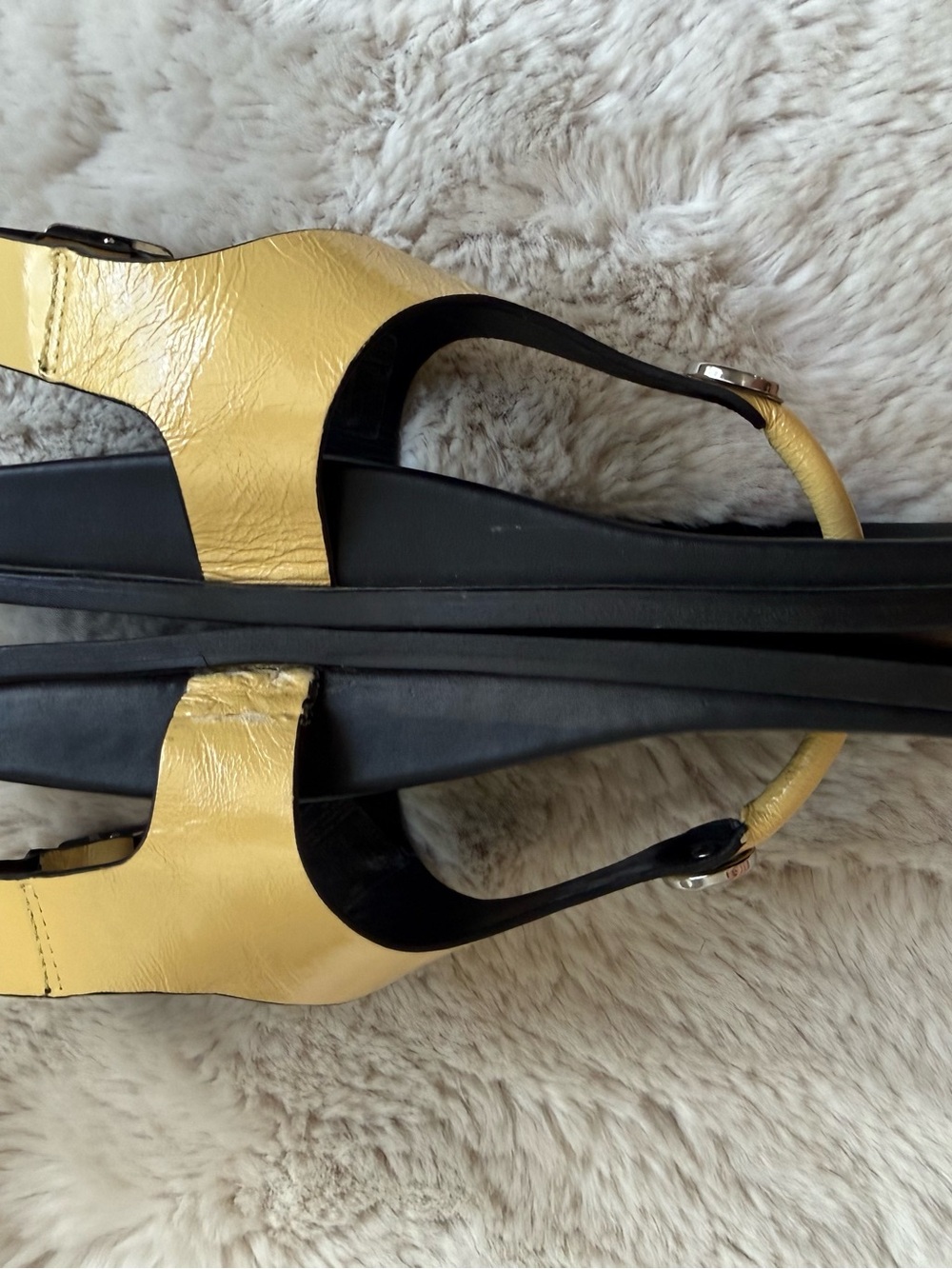 ALOHAS Harbor Onix Vainilla Leather Sandals Black Sz 37 - Picture 11 of 14